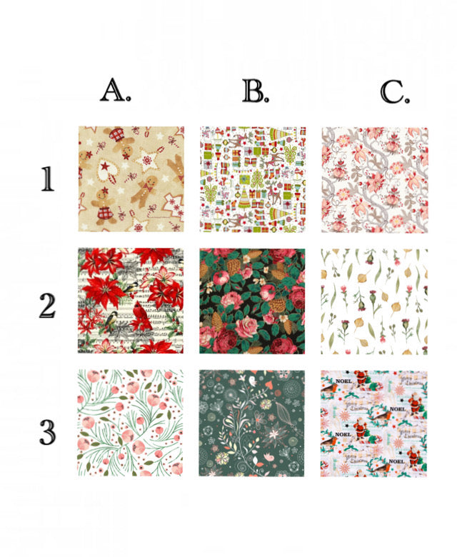 Christmas Cheer Cookie/Cupcake Toppers - Emma Dodi Cakes