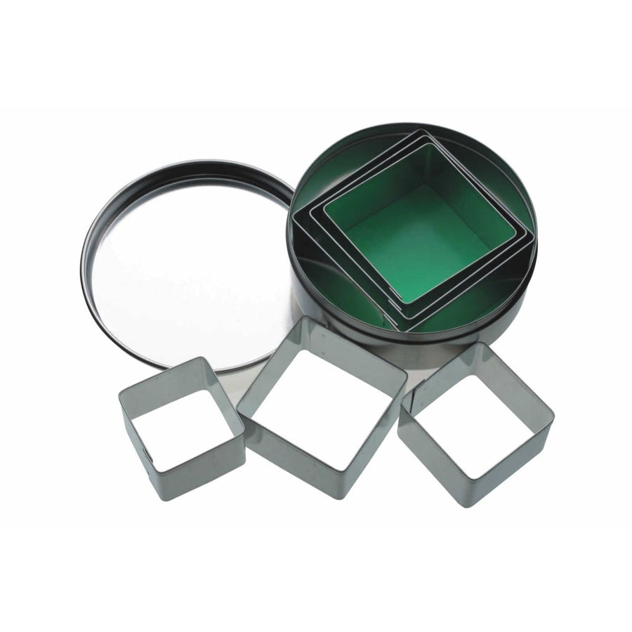 Square Cookie Cutters (Set of 6) - Emma Dodi Cakes